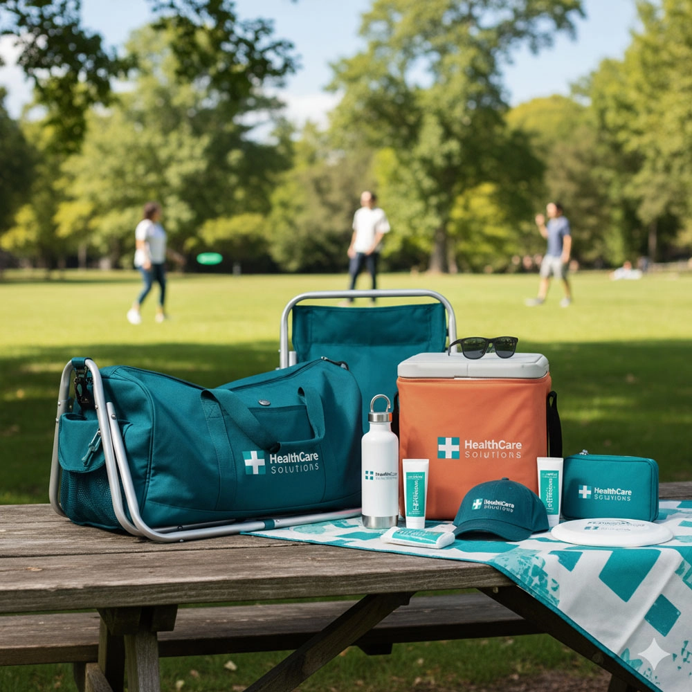 Outdoor gear at a park